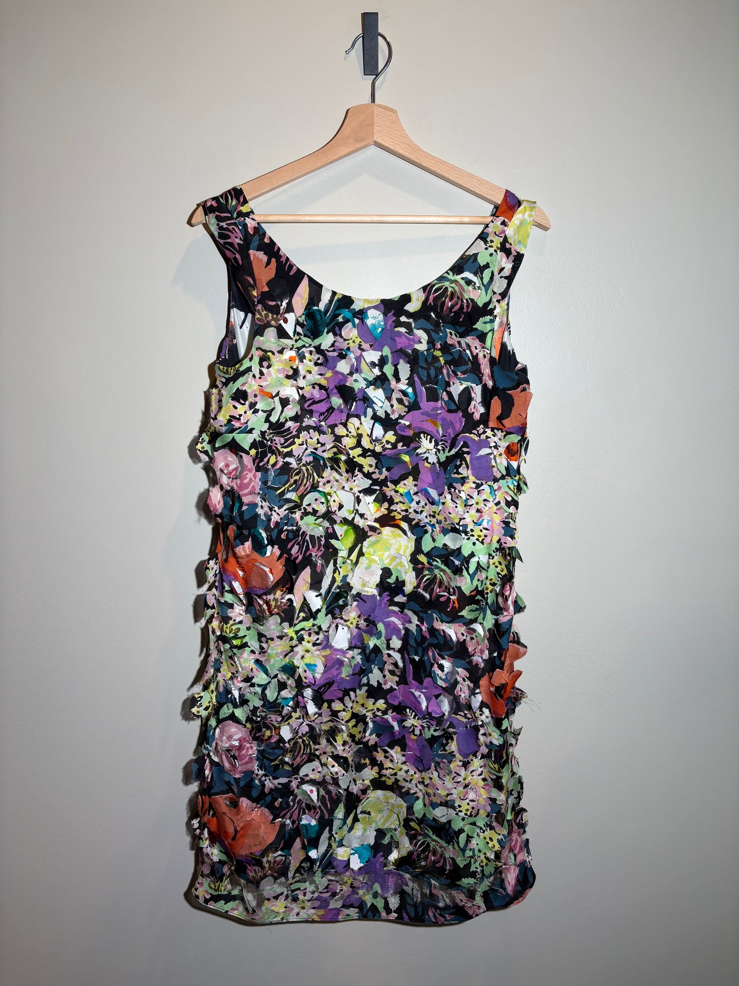 Diane von Furstenberg Seidenkleid bunt in 36