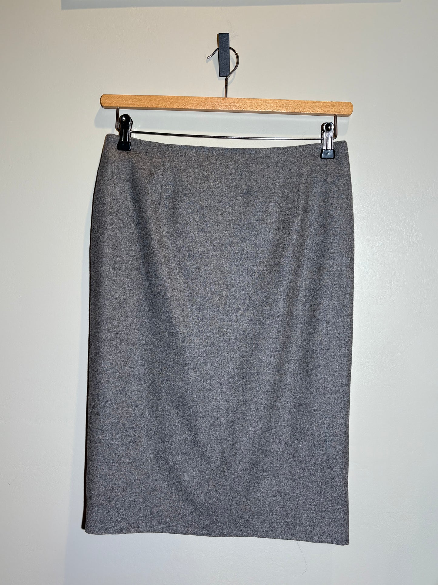 Dior Kostüm Wolle/Angora grau in 38