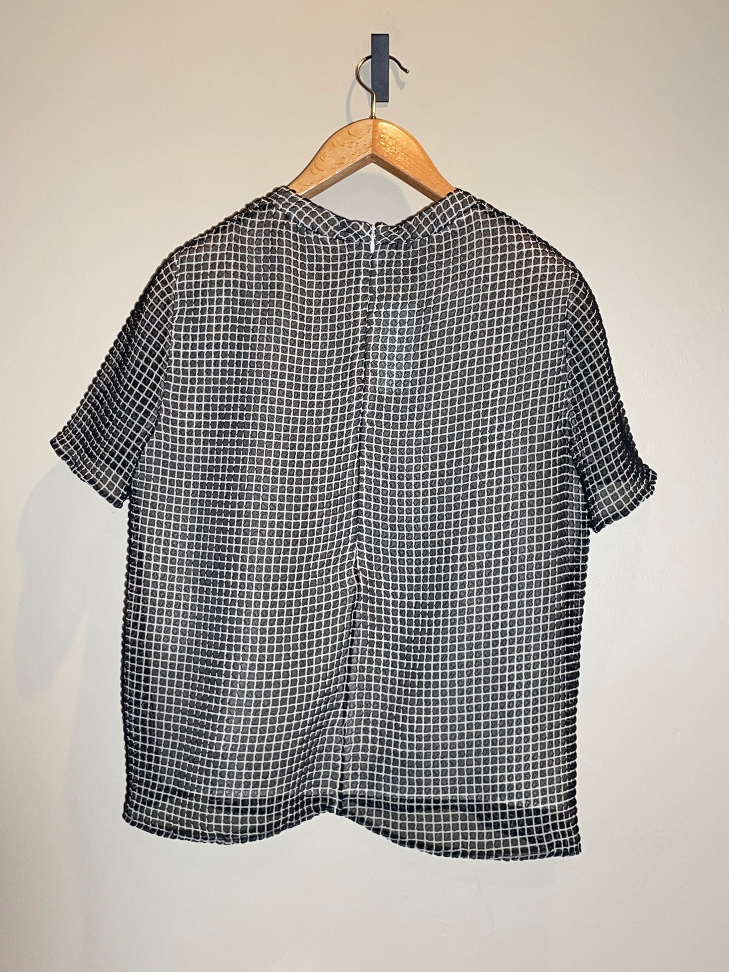 Kurzarm - Bluse Jil Sander s/w in 38/40