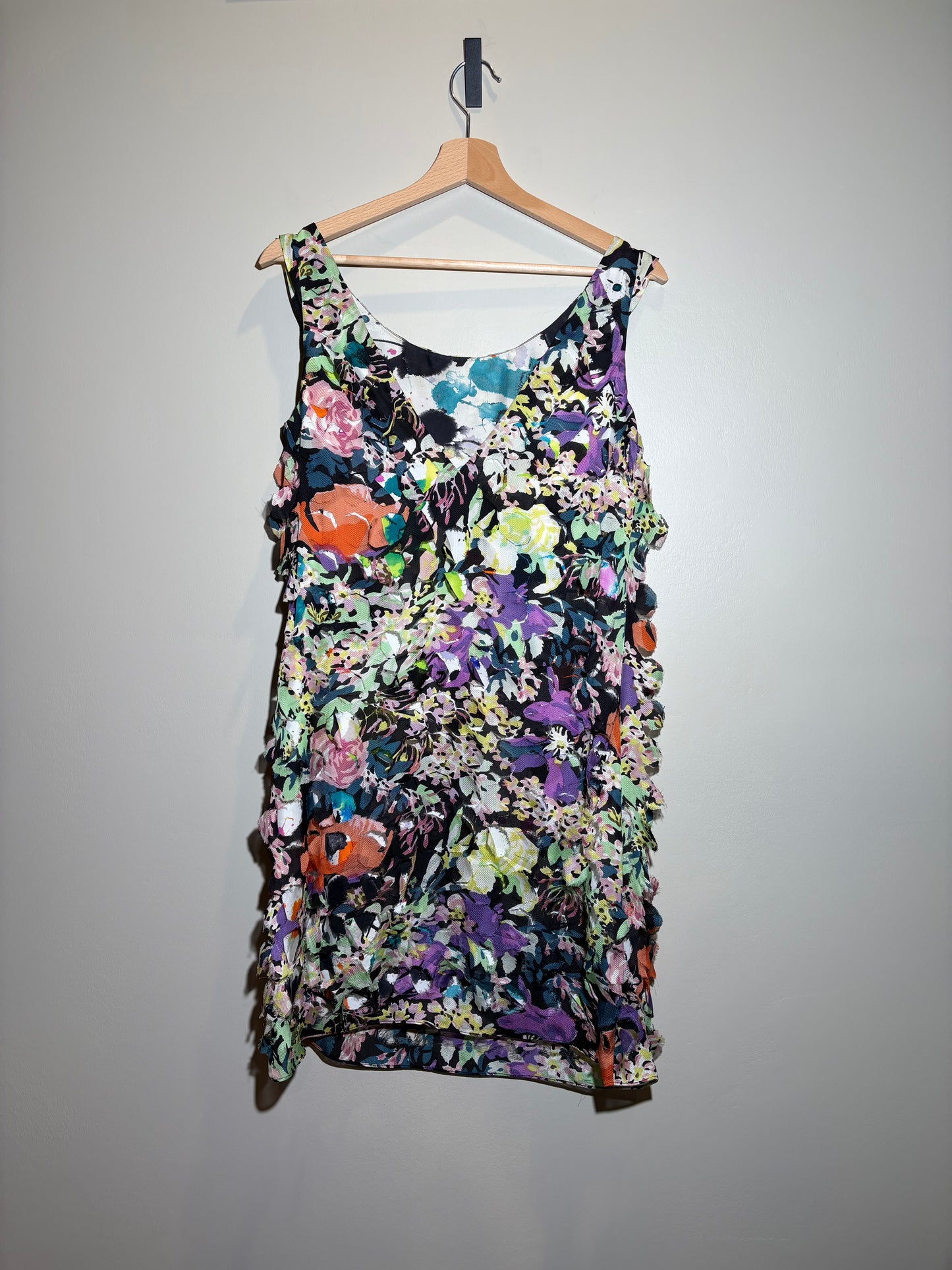 Diane von Furstenberg Seidenkleid bunt in 36