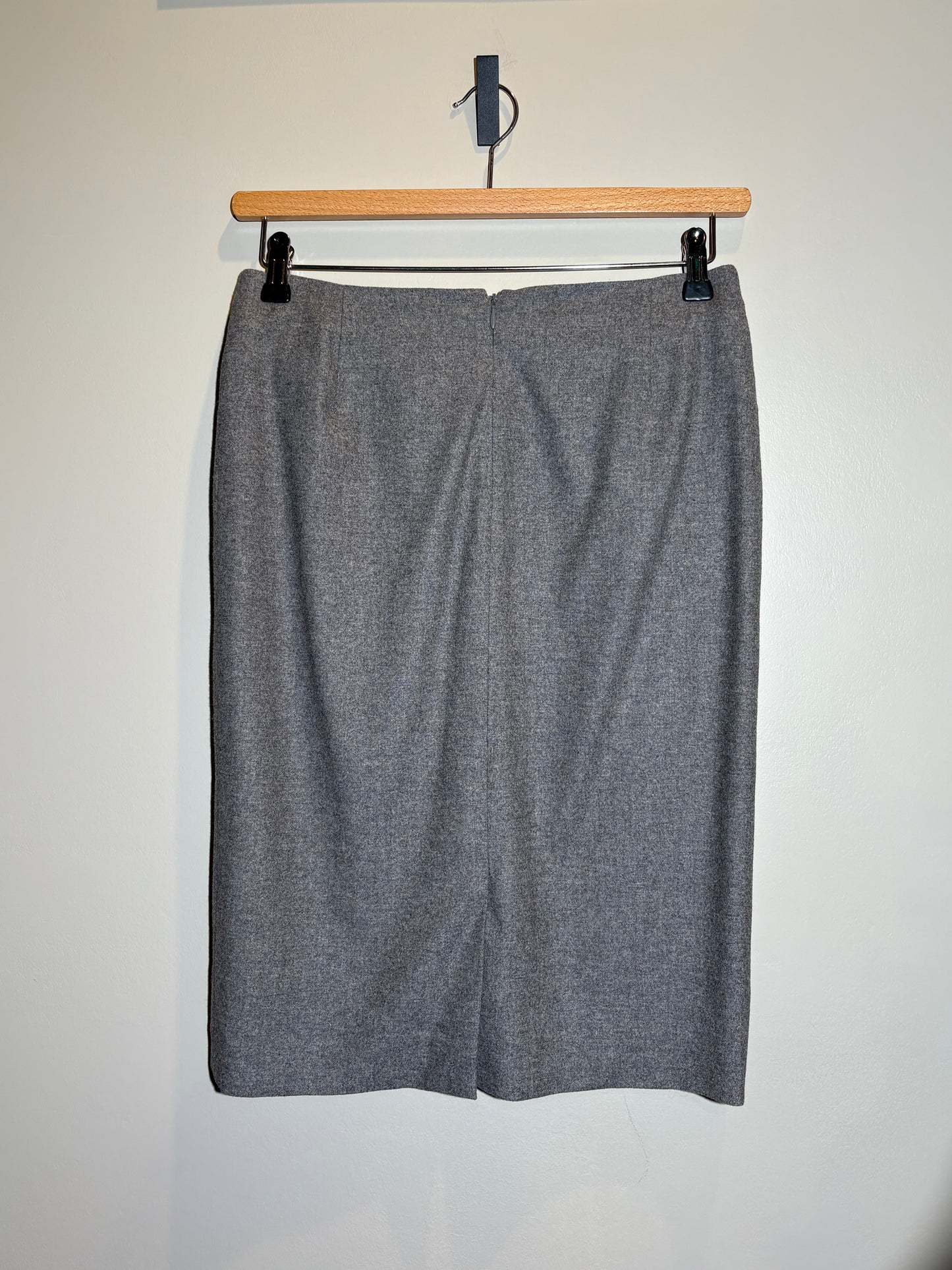 Dior Kostüm Wolle/Angora grau in 38