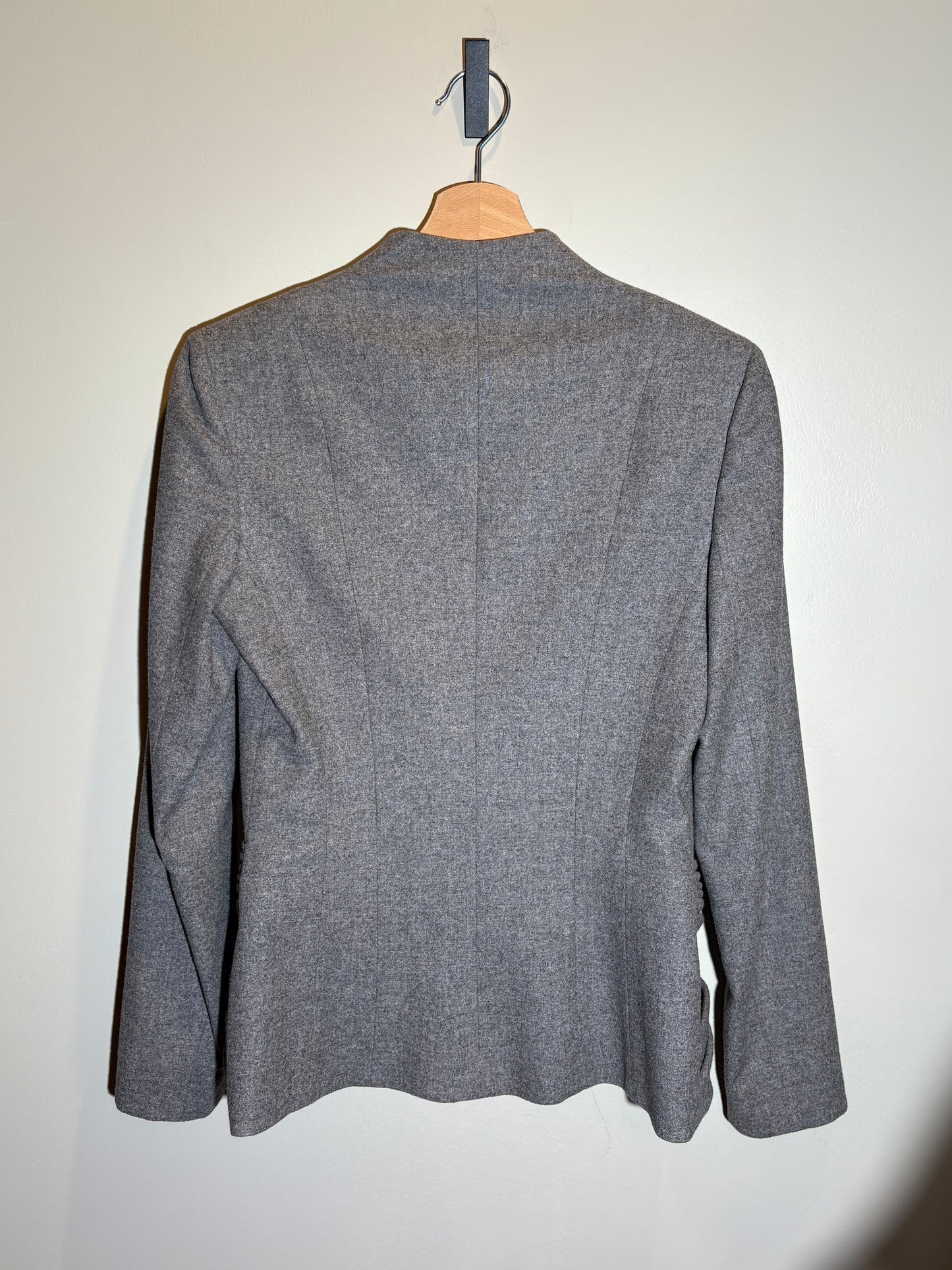 Dior Kostüm Wolle/Angora grau in 38