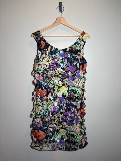 Diane von Furstenberg Seidenkleid bunt in 36