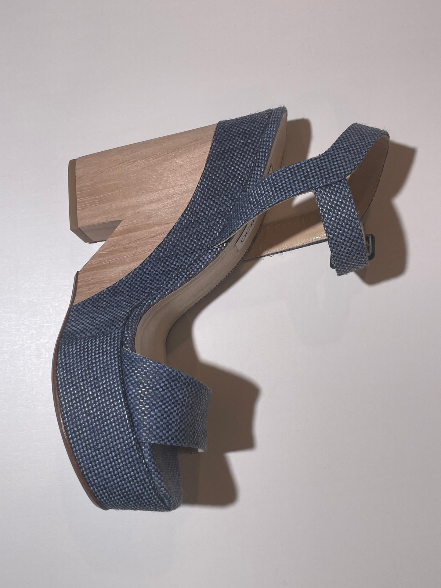 Jimmy Choo Plateausandale, Jeans in 41
