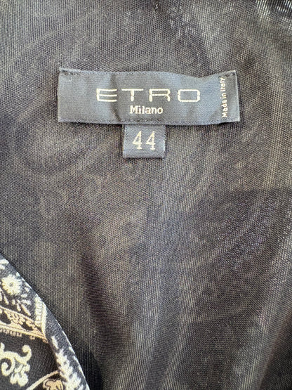 Etro Kleid s/w Langarm in 38