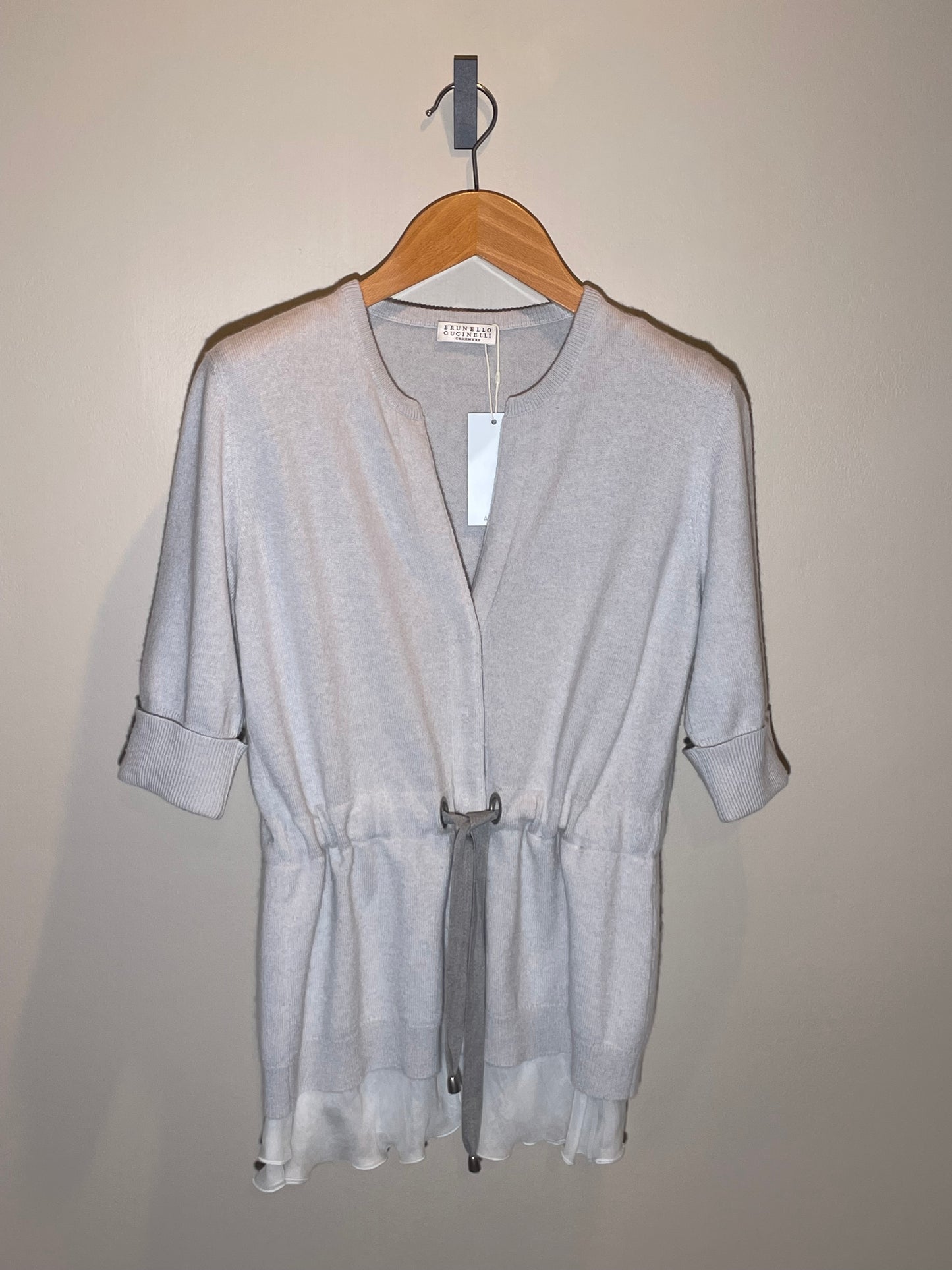 Brunello Cucinelli, Cashmere hellblau in 38