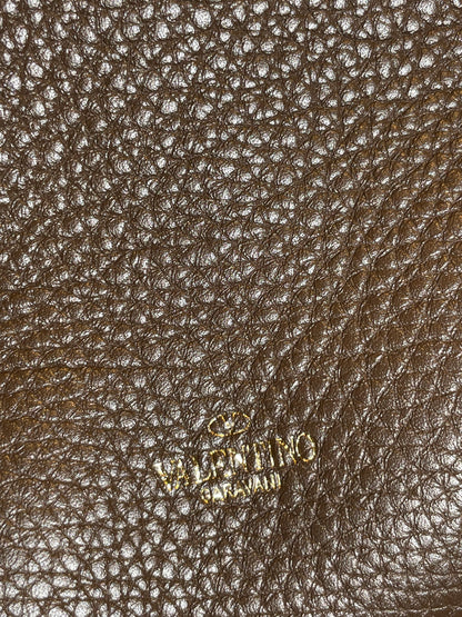 Valentino Garavani, Rockstud Hobo, Schultertasche braun