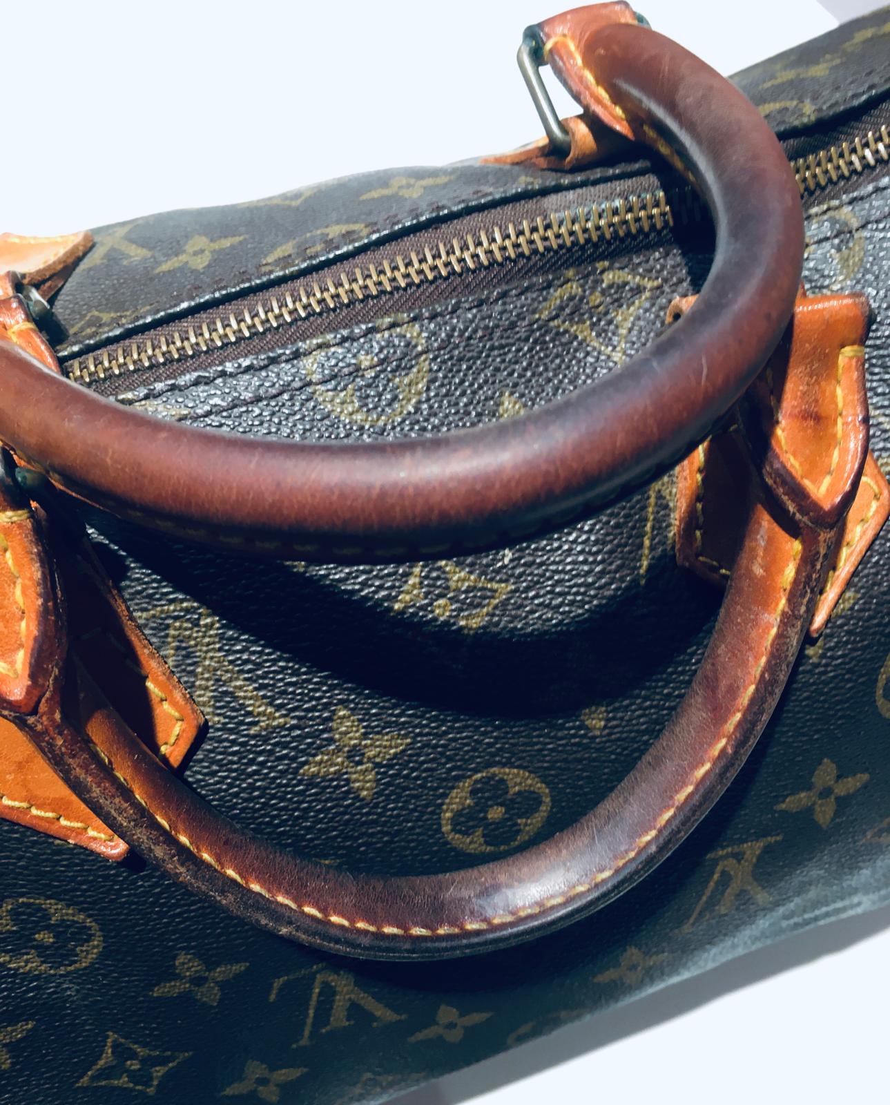 Louis Vuitton Handtasche Alma Monogramm dunkelbraun