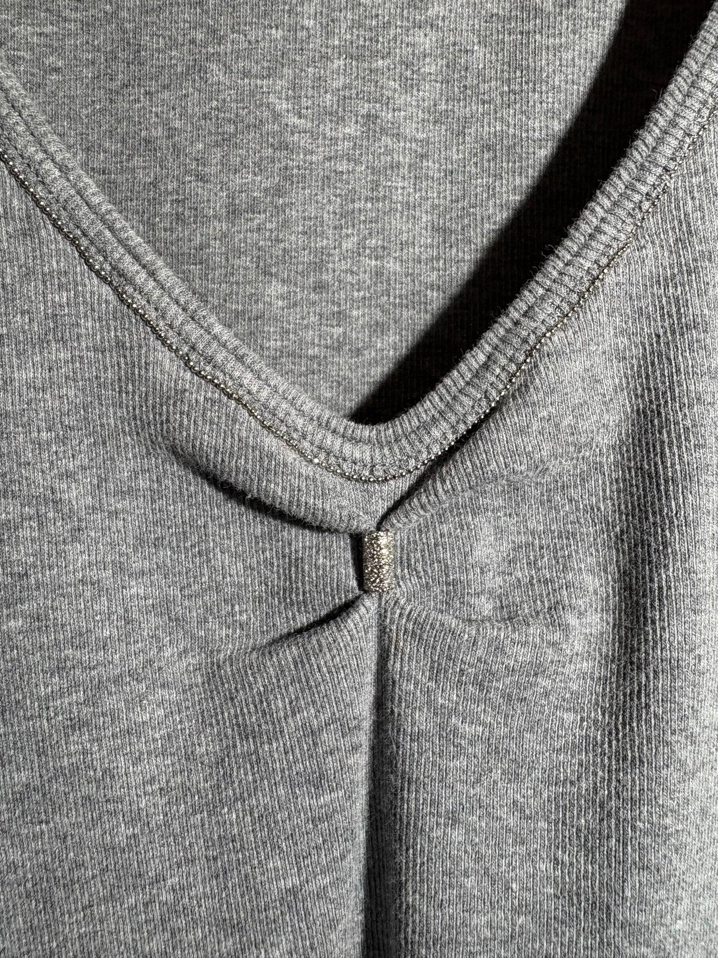 Brunello Cucinelli Top grau in 36/38