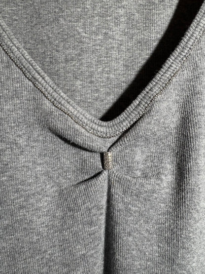 Brunello Cucinelli Top grau in 36/38