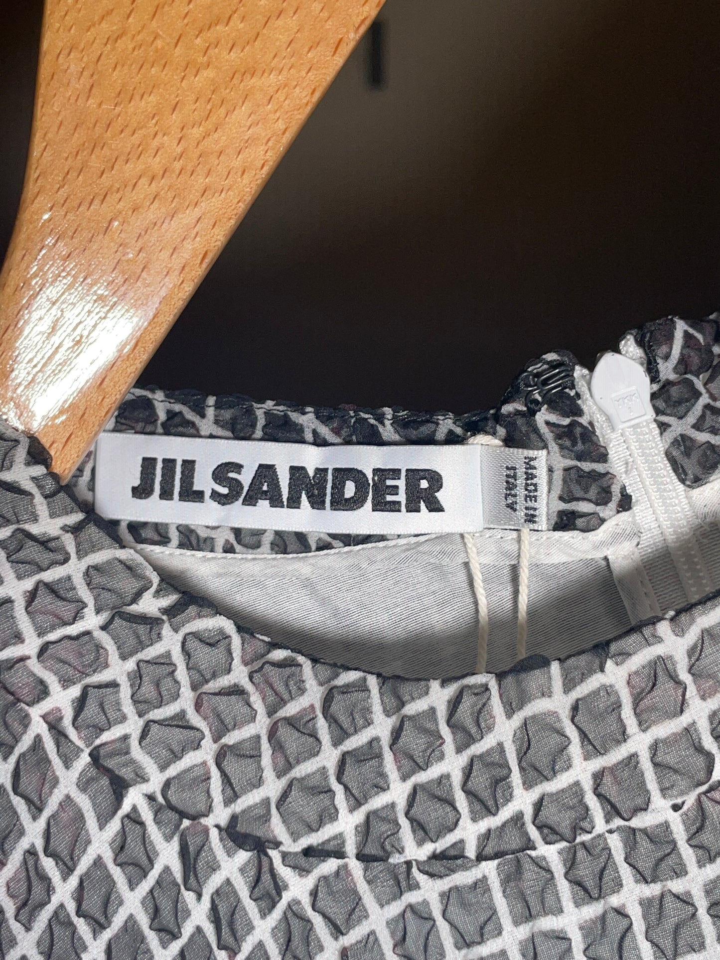 Kurzarm - Bluse Jil Sander s/w in 38/40