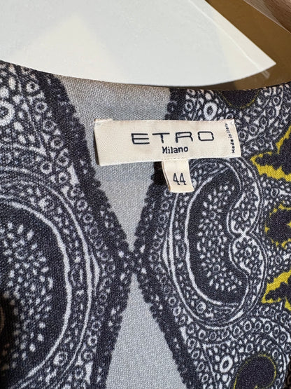 Etro Kleid bunt Kurzarm in 38