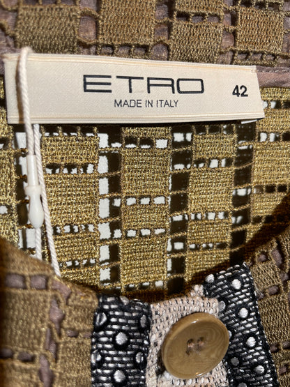 Etro Jacke oliv in 36/38