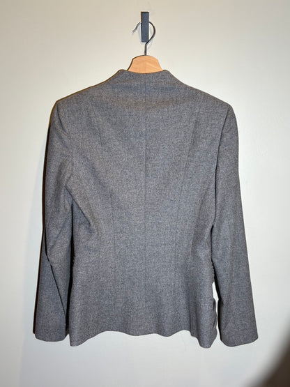 Dior Kostüm Wolle/Angora grau in 38