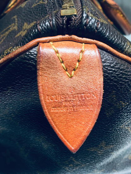 Louis Vuitton Handtasche Alma Monogramm dunkelbraun