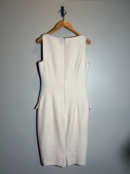 Dior Kleid crème Ärmellos in 34