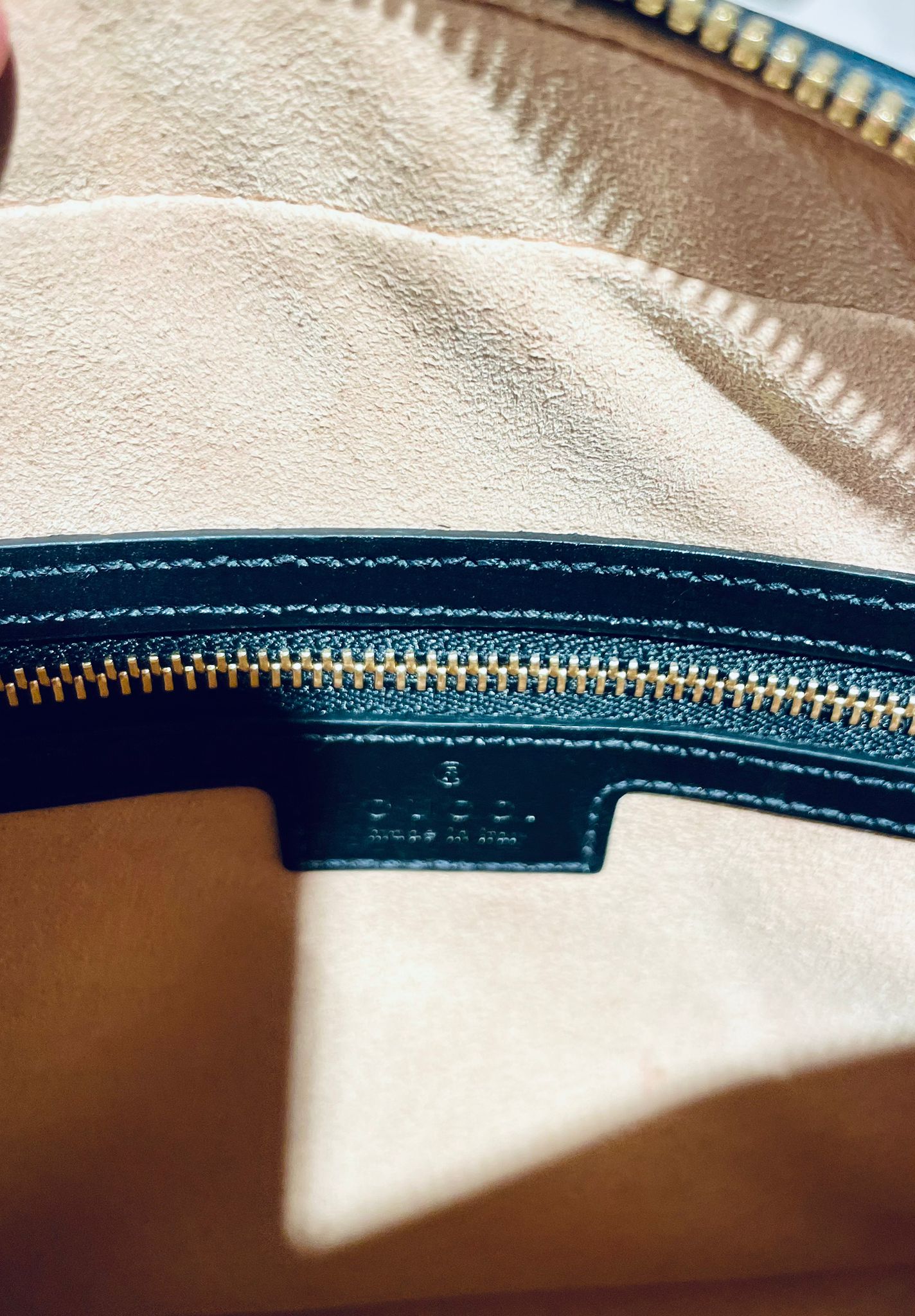 Gucci Horsebit Umhängetasche schwarz