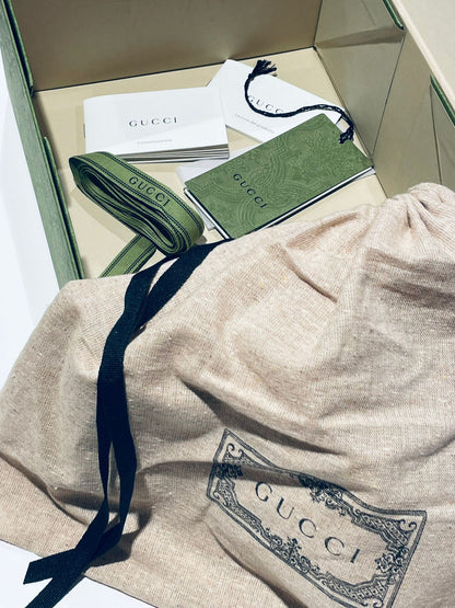 Gucci Horsebit Umhängetasche schwarz